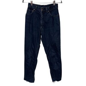 Vintage Big John dark rinse high rise tapered jeans sz 28
